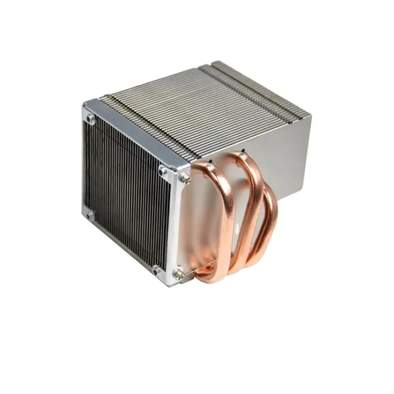 Tubo de calor de cobre 250w-300w com dissipador de calor de alumínio para refrigeração led