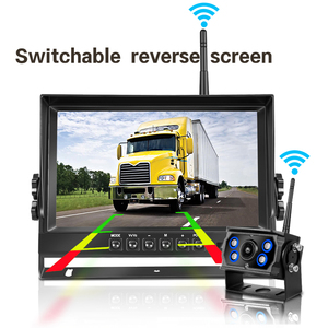 9 Inch Wireless Backup <b>Camera</b> Night Vision <b>Car</b> <b>Reversing</b> IP67 Waterproof Rear View DVR Recorder <b>for</b> Trucks Wireless-9-x36 Wirele - Product Image 3