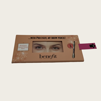 Boîte d'emballage de maquillage personnalisée haut de gamme en carton recyclé biodégradable et écologique, avec pelliculage mat, pour eye-liner et sourcils