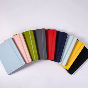 Carnet de notes professionnel en cuir PU spirale A5, couverture rigide, sangle élastique, logo personnalisable, option cadeau, 100 feuilles, haute qualité - Product Image 3