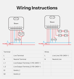Interruptor Inteligente Sonoff MINI-ZB2GS, Interruptor <span class=keywords><strong>de</strong></span> <span class=keywords><strong>Luz</strong></span> Zigbee <span class=keywords><strong>de</strong></span> 2 Canales para el Hogar, Temporizador, Control Remoto Ewelink, Interruptor WiFi, Domótica Sonoff - Product Image 6