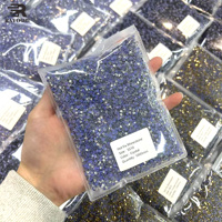 Colle forte allemande Hot Fix Rhinestones Crystals Strass Loose Glass Hot Press Iron Rhinestone for Glowing Bows and Clothes