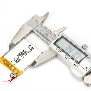 DTP <span class=keywords><strong>Li</strong></span> יון פולימר סוללה 503040 053040 <span class=keywords><strong>Li</strong></span>-פולימר סוללה <span class=keywords><strong>3.7V</strong></span> 550mAh עם KC ו IEC62133 - Product Image 3