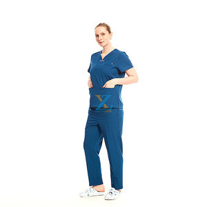 Blouses d'hôpital vêtements de travail médical extensibles mode Jogger uniforme d'infirmière hommes femmes - Product Image 4