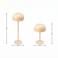 Lampe de bureau LED portable rechargeable, décoration d'intérieur, chambre à coucher, salon, lampe de chevet, lampe de table sans fil, lampe décorative dorée
