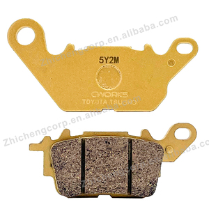 Plaquettes de frein pour moto TOYOTA TSUSHO CWORKS compatibles avec EXCITER150 (YA150), <span class=keywords><strong>GRENDER</strong></span> (avant) - Product Image 2
