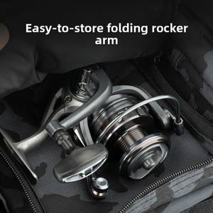 Chibei Hj métal <span class=keywords><strong>mer</strong></span> tige roche tige universel moulinet Micro roche <span class=keywords><strong>leurre</strong></span> de pêche Ultra-lisse longue coulée ligne de pêche 5.2:1 vitesse - Product Image 2