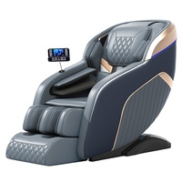 Fauteuil de massage Shiatsu JINGTOP à gravité zéro, massage complet du corps avec chauffage du dos et des jambes pour usage domestique