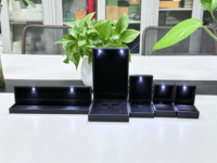 Boîtes à bijoux LED en stock, vente en gros en petites quantités, boîtes à bijoux LED pour la vente au détail, emballage de diamants, boîtes à bijoux LED