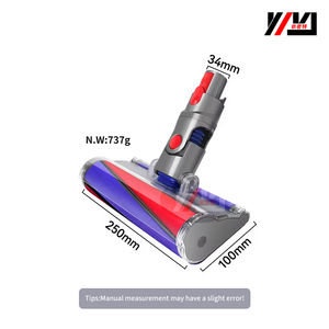 Tête de nettoyage à rouleau souple de rechange pour aspirateurs <span class=keywords><strong>Dyson</strong></span> <span class=keywords><strong>V10</strong></span> <span class=keywords><strong>V11</strong></span> V15 V8 V7, pièce de rechange de fabricant en gros - Product Image 4