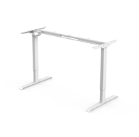 Cadre de bureau debout électrique ES6-F moteur unique pieds de Table de bureau à domicile ergonomiques convertibles modernes debout réglable en hauteur