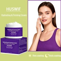 Crème pour le visage à l'acide hyaluronique coréen en marque propre, raffermissante, liftante, hydratante, anti-âge, anti-rides, peptides de beauté