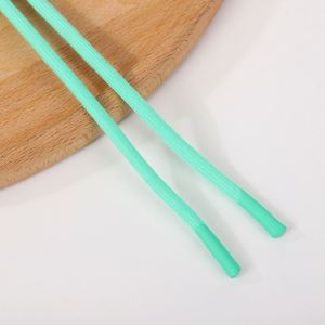 7mm 8mm Polyester Drawcord Round Cord Colorful Drawstring Rope Drawtstring Cord for Shoes Garments Packaging With Drip Head - Product Image 5