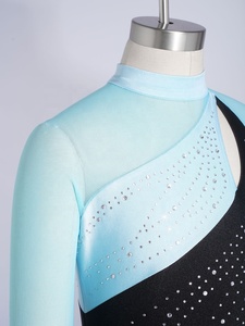 Costume de danse contemporaine <span class=keywords><strong>pour</strong></span> filles de 6 à 16 ans, robe à volants <span class=keywords><strong>pour</strong></span> spectacles sur scène, compétitions de danse - Product Image 3