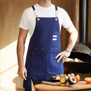 Delantal <span class=keywords><strong>de</strong></span> trabajo para cocina, Logo personalizado <span class=keywords><strong>de</strong></span> Chef, dibujo <span class=keywords><strong>de</strong></span> barbacoa, lona <span class=keywords><strong>de</strong></span> poliéster, salón <span class=keywords><strong>de</strong></span> peluquero, peluquería - Product Image 5