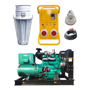응급 구조용 수중 펌프 최대 유량 속도 TAMV 1000m³/h 수처리 및 개방형 발전기 세트 120KW - Product Image 1