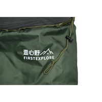Sleeping Bag Dewasa Harga Grosir Forjoy, Perlengkapan Hiking Outdoor, Kain Anti Air, Model Hoodie