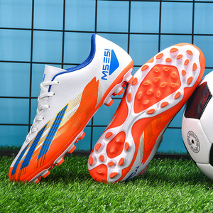 Botas de fútbol para adolescentes y niños con tacos largos, parte superior de malla de perfil bajo para césped artificial, modelo <span class=keywords><strong>217</strong></span> en stock - Product Image 2