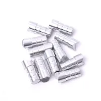 Boulons d'arbalète demi-lune en aluminium Encoches de flèche internes pour arbre ID 7.6mm pour accessoires de tir à l'arc de chasse