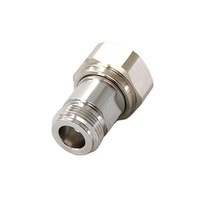 Connecteur mâle 4.3/10 vers connecteur femelle de type N, adaptateur coaxial RF, 50 ohms, pour équipement de test et de mesure