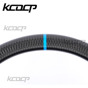 Volant personnalisé en cuir perforé en fibre de carbone véritable pour Infiniti Q30 Q50 QX50 Q60 QX60 - Product Image 3