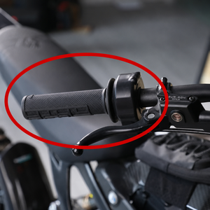 Sur-Ron Light Bee X/S Rutschfeste Gummi-Lenkergriffe 2017 bis 2024 Offroad-Elektro-Dirt-Bike-Teile - Product Image 2