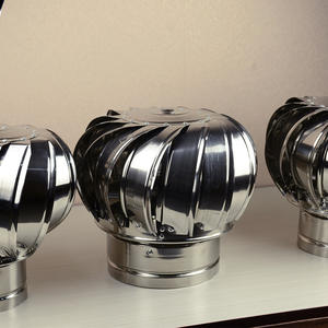 Ventilador de techo de acero inoxidable 300 500 600 800MM, ventilador de turbina de techo para almacén de taller - Product Image 3