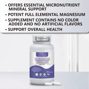 Glicinato di Magnesio Puro Integratore di Glicinato di Magnesio Capsule di Glicinato di Magnesio - Product Image 3