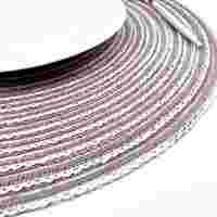 Napperons de table modernes bicolores en spirale, tissés côtelés, décor de salle à manger rayé éclatant pour la maison et la cuisine contemporaines