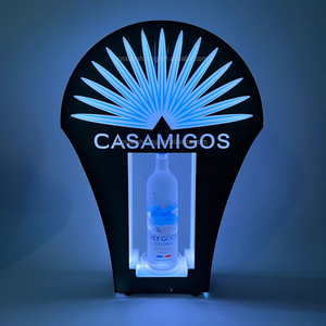 Letrero LED Recargable CASAMIGOS, Presentador de Botellas LED Acrílico para <span class=keywords><strong>Tequila</strong></span>, Glorificador VIP, Exhibición de Champán para Discotecas y Salones - Product Image 5