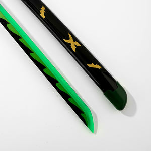 ดาบไม้33นิ้วดาบนินจาสำหรับงานปาร์ตี้คอสเพลย์ชินาซูกาว่าเกนยะมีไฟ LED - Product Image 6