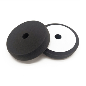 Noir éponge cire à cacheter applic pad 6 pouces <span class=keywords><strong>Meguiars</strong></span> voiture <span class=keywords><strong>tampon</strong></span> mousse <span class=keywords><strong>tampon</strong></span> de finition polonaise pour voiture - Product Image 1