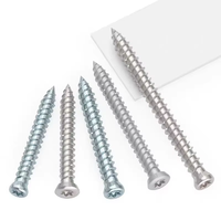 Vis autotaraudeuses à tête fraisée en acier au carbone de haute qualité pour l'installation de portes et fenêtres en alliage d'aluminium à pont thermique brisé