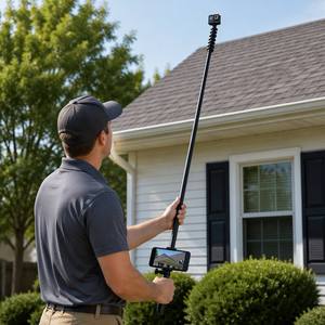 Poste Telescópico de Fibra de Carbono para Limpieza de Ventanas, Paneles Solares, Rescate Acuático, Cosecha, Inspección y Cámara - Product Image 4