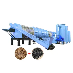 Lowest Price Continuous Carbonization Furnace/Stove/Oven/Kiln Hookah Charcoal Manufacturing Maker Machine