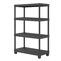 Support d'étagère en plastique léger réglable Maxload 70kg entrepôt maison stockage facilement assembler rayonnage étagères étagères étagères