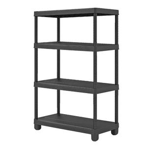 מתלה מדף פלסטיק מתכוונן קל משקל מקסולוד 70 ק""ג מחסן אחסון ביתי הרכבה קלה מתלה מדפי מדפים מדפים - Product Image 2