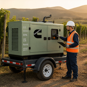Groupe électrogène diesel silencieux Cummins 200 kVA 300 kVA 400 kVA 500 kVA, puissance 800 kVA 1000 kVA, avec ATS - Product Image 3