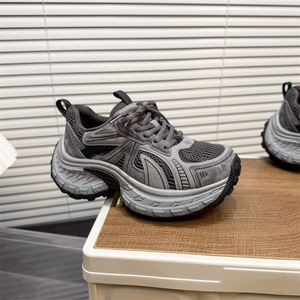 Dropshipping Logo Personnalisé 2025 Chaussures Chunky Style Tendance pour Femme Nouveaux Modèles 2025 Baskets Décontractées - Product Image 2