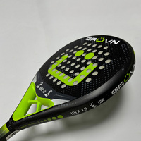 Raquettes de padel professionnelles OEM personnalisées en usine avec votre marque, en EVA et en carbone 3k 12k 18k 24k