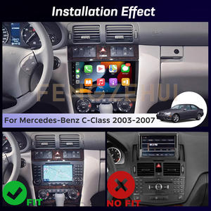 Reproductor de Video para Auto en Existencia, <span class=keywords><strong>Radio</strong></span> Estéreo al por Mayor para Mercedes-Benz Clase C 2008-2011, Reproductor Multimedia con Wifi 4G, Android 14 - Product Image 2
