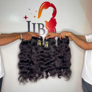 มัดผมลอนสำหรับต่อผมดิบของอินเดีย - Product Image 2