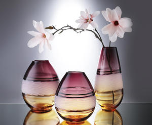 <span class=keywords><strong>Grand</strong></span> <span class=keywords><strong>vase</strong></span> en verre décoratif transparent provenant d'une usine chinoise - Product Image 5