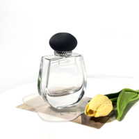Bouteille de parfum de luxe à vendre, bouteille d'huile d'olive, emballage pour épices, vaporisateur, atomiseur transparent, bouteille de parfum de 80 ml