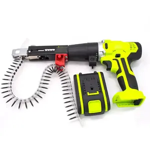 Industrial Strength Automatic Cordless Electric Shot Drywall Stapler Cordless Nailer Gun Pneumatic Framing Nailer Industrial