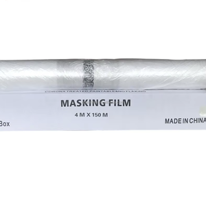 Sunton - Rollo <span class=keywords><strong>de</strong></span> Lámina <span class=keywords><strong>de</strong></span> Plástico Desechable Pre-Encintado para Proteger la Pintura <span class=keywords><strong>de</strong></span> Automóviles, 5 m x 120 m, Modelo SUNTON367431 - Product Image 4