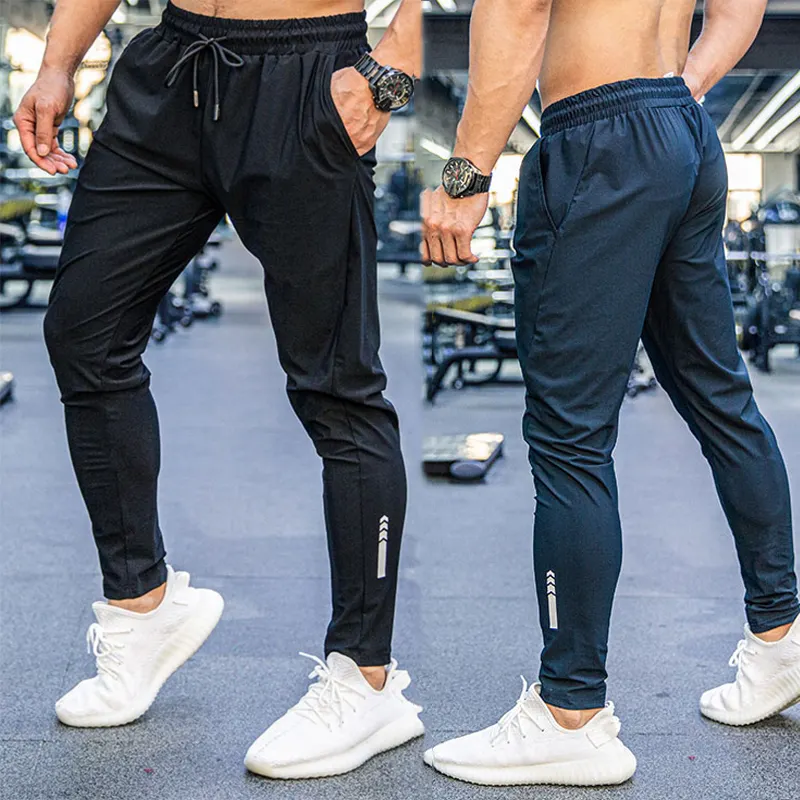 Men Running Trousers Basketball Football Sports Leggings Fitness Training Pants Jogging Homme Compression Sweatpants