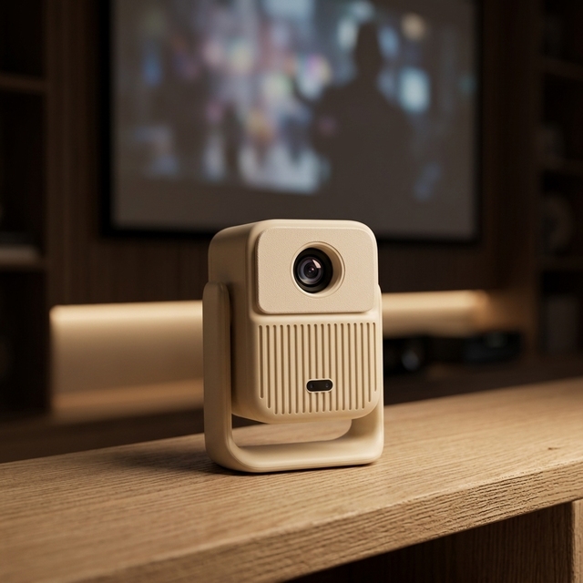 B18 Mini Portable Projector with Wifi Bluetooth Auto Focus Keystone Movie Projector Compatible With HDMI USB Smartphone Laptop