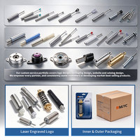 Pelindung Penutup Hidrolik Soft Close Damper untuk Perlengkapan Perabotan, Penyangga Pintu Kabinet, Manufaktur Presisi Berkualitas Tinggi