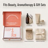 Boîtes d'emballage pliables pour coffrets cadeaux cosmétiques et bijoux, carton ondulé imprimé pour envoi postal, abonnement